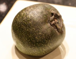ripe black sapote