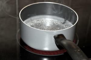 pot of water boiling